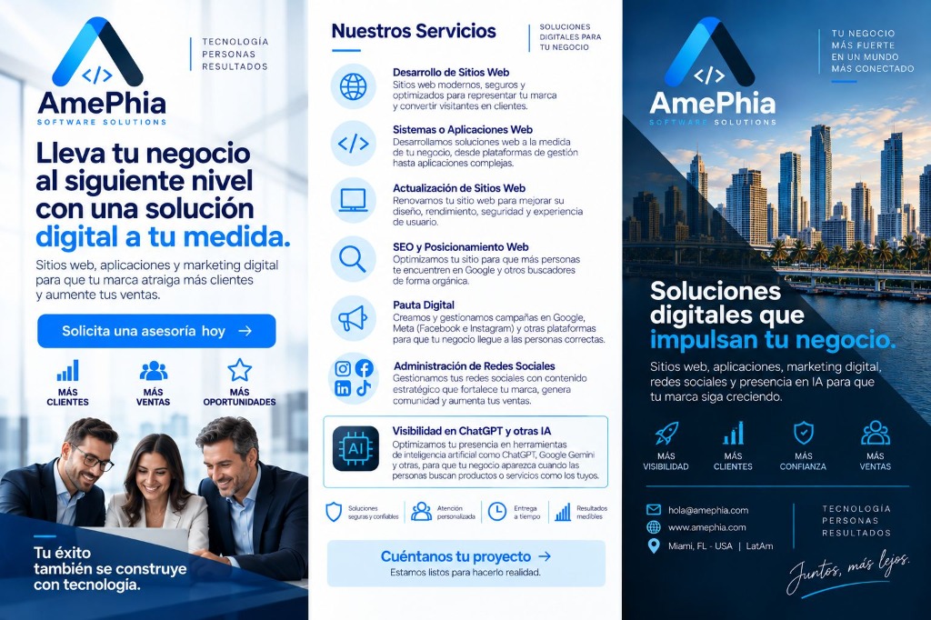 AmePhia Brochure HD Sheet